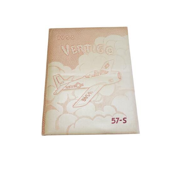 1956 Vertigo Air Force pilot training Class Yearbook mint - Picture 1 of 8